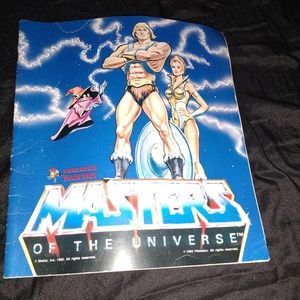 Vintage master of the universe sticker album
